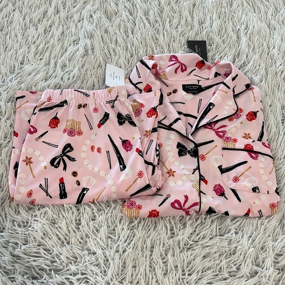 NWT Kate Spade All Dolled Up Pajama Set - Picture 4 of 12